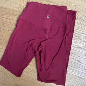 lululemon Align™ High-Rise Pant in Dark Red 28”